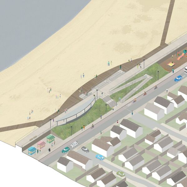 Jaywick Sands Place Plan, Jaywick, for Tendring District Council, with HAT projects