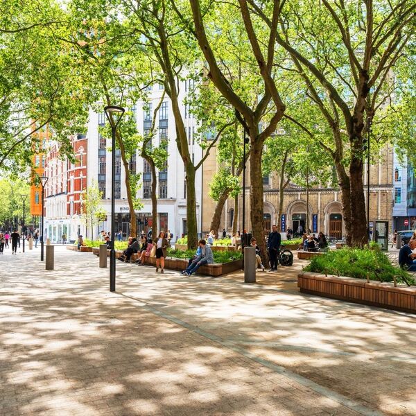 West End Project, London Borough of Camden for Camden Council - with Central District Alliance, LDA Design, Norman Rourke Pryme, Arcadis and Michael Grubb Studio