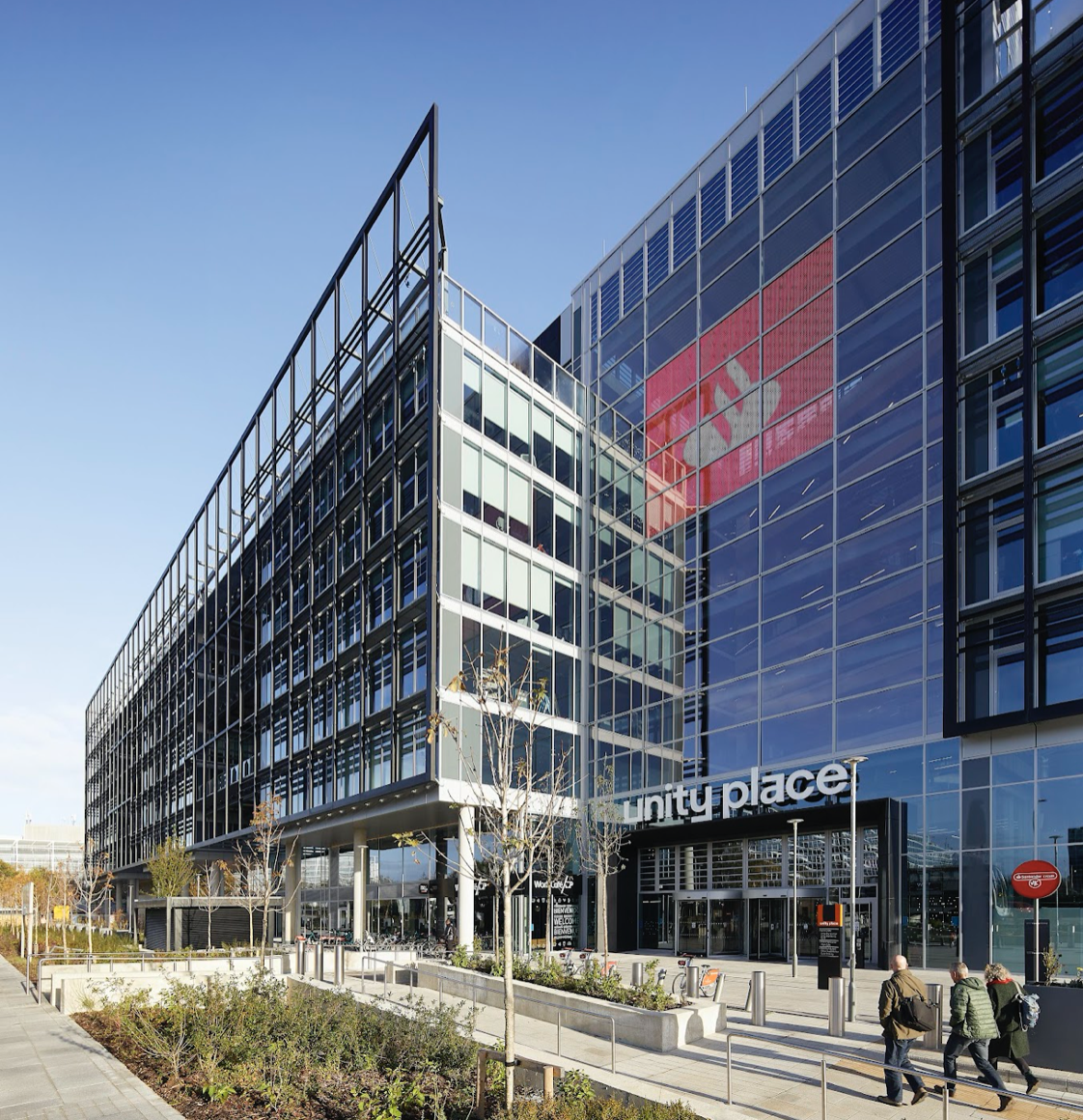 Unity Place, Milton Keynes, for Santander UK, with LOM architecture and design