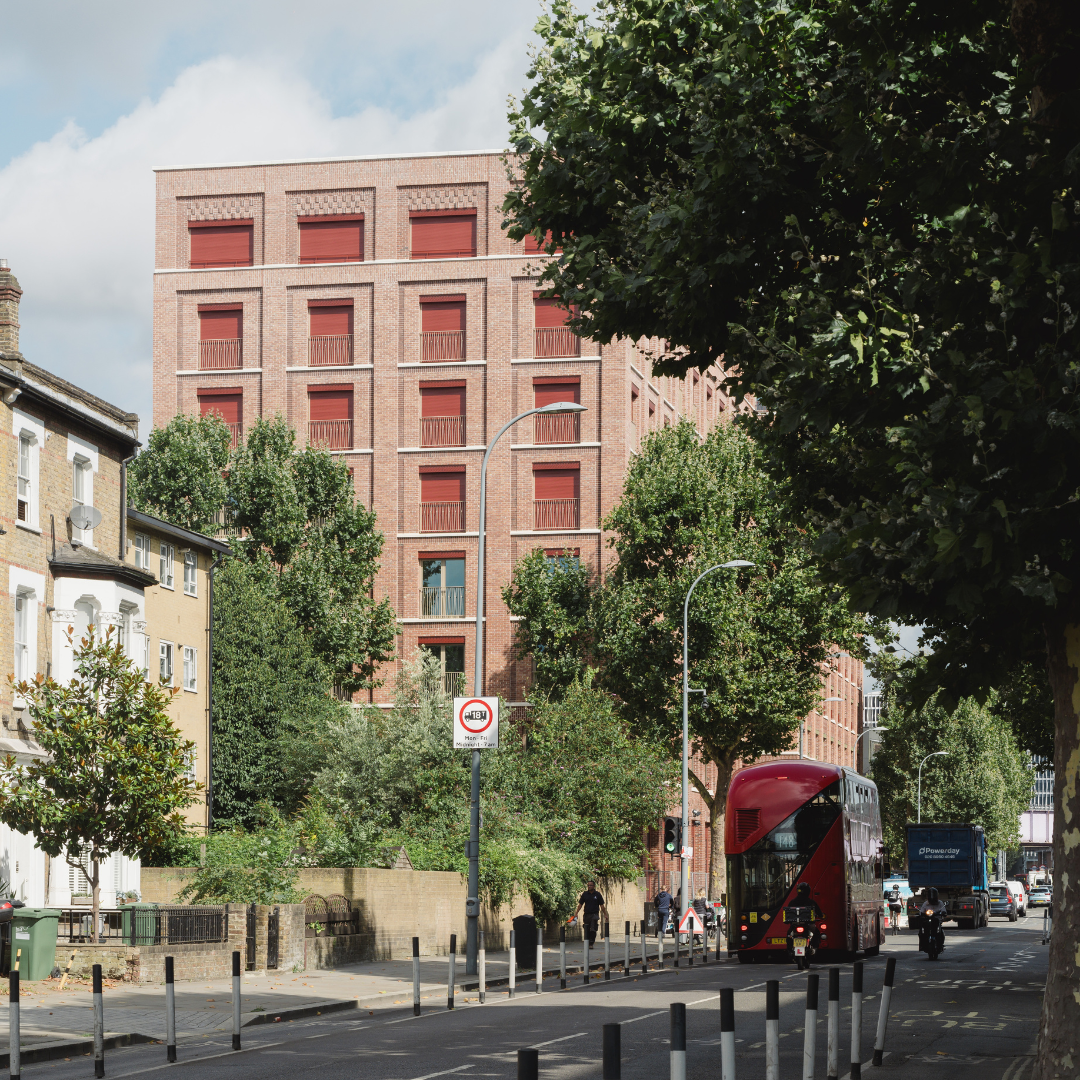 1 & 2 MacFarlane Place, London Borough of Hammersmith & Fulham for Stanhope and Peabody with Maccreanor Lavington, Gillespies and ARUP