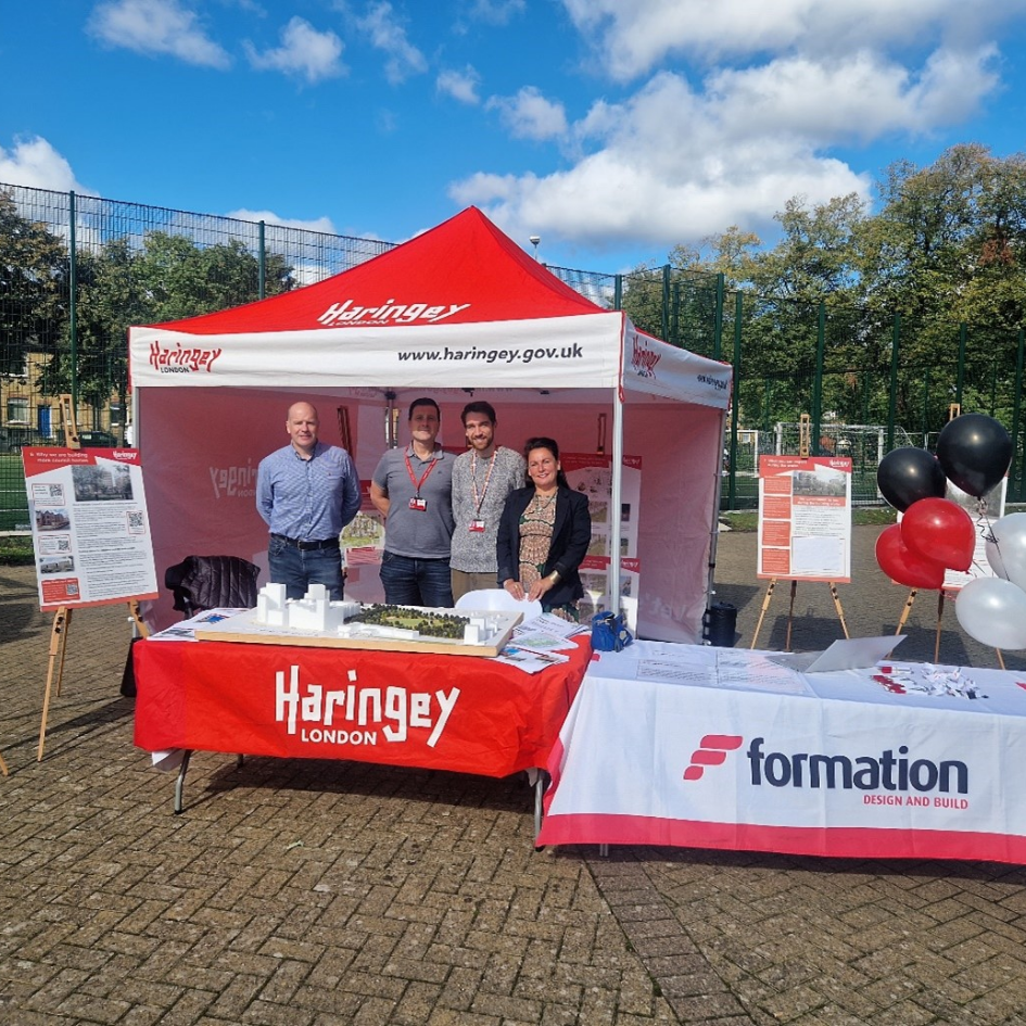 Ashley Road Depot Legacy Project, London Borough of Haringey for Haringey Council with Liz Hingley, Levitt Bernstein, and Formation Design & Build