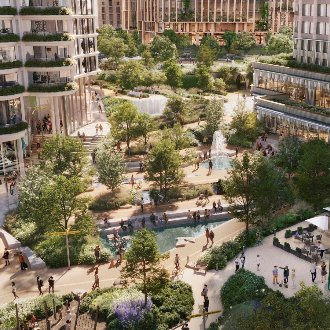 The Public Realm Inclusivity Panel Earls Court Masterplan, Royal Borough of Kensington and Chelsea and London Borough of Hammersmith & Fulham for The Earls Court Development Company with ZCD Architects