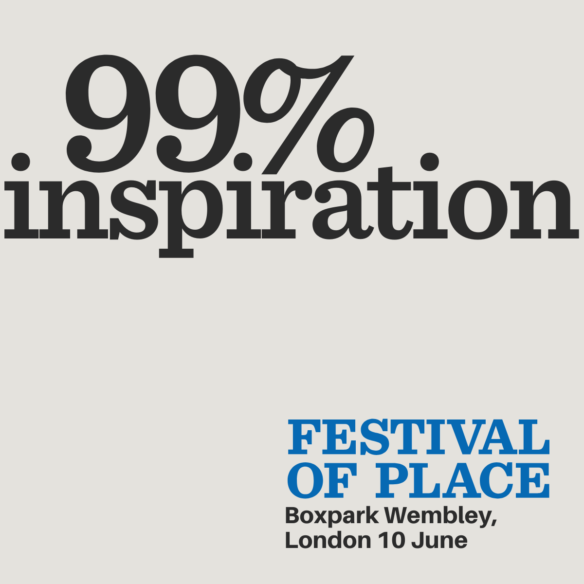 Festival of Place 2026